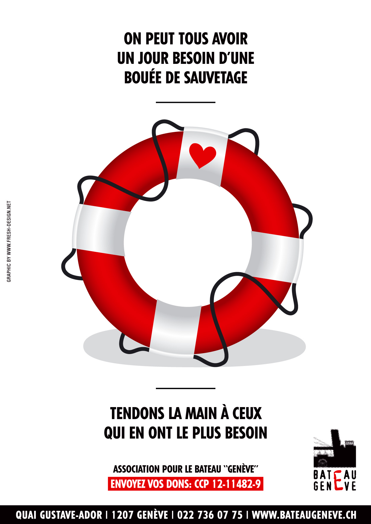 On peut tous avoir un jour besoin d'une bouée de sauvetage
